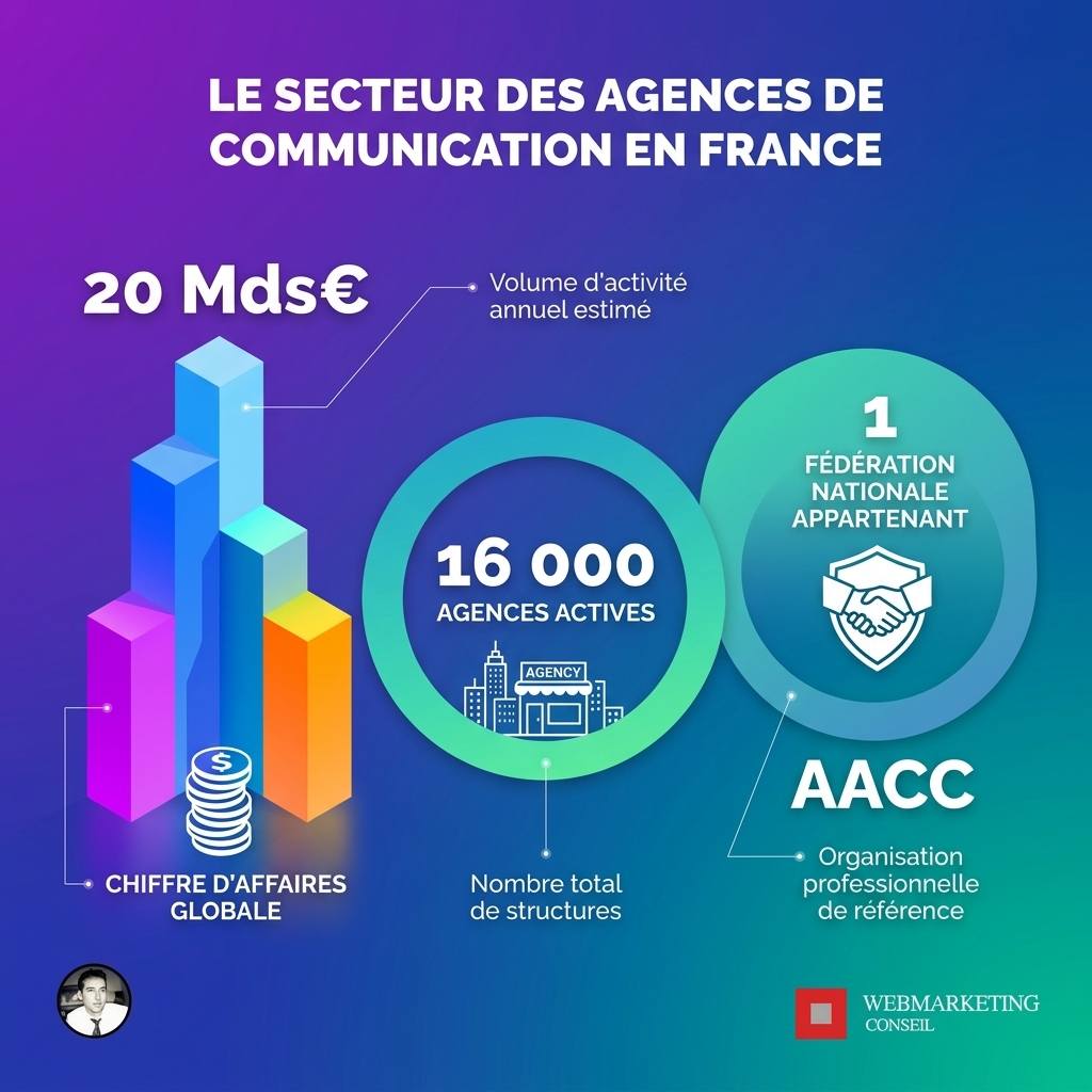 Chiffres clés du secteur communication France