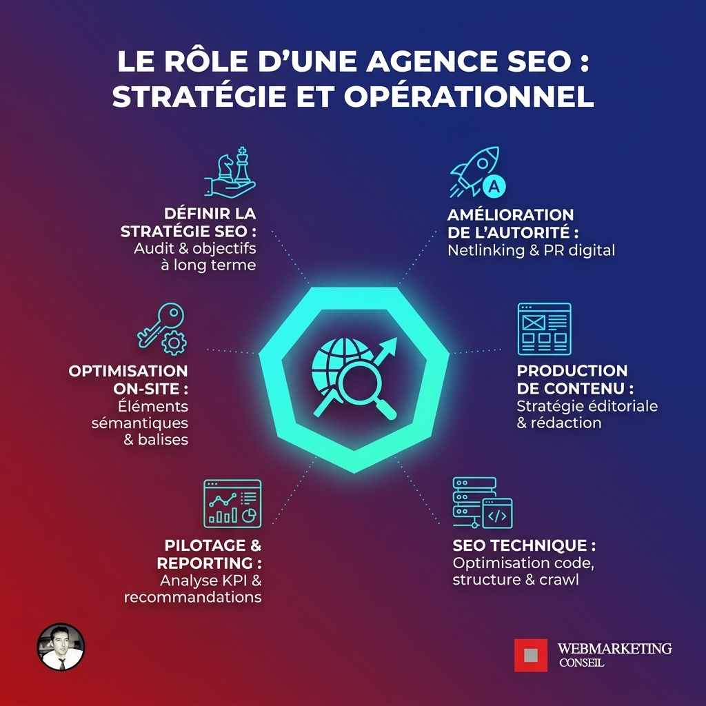 Missions agence référencement analyse optimisation mesure