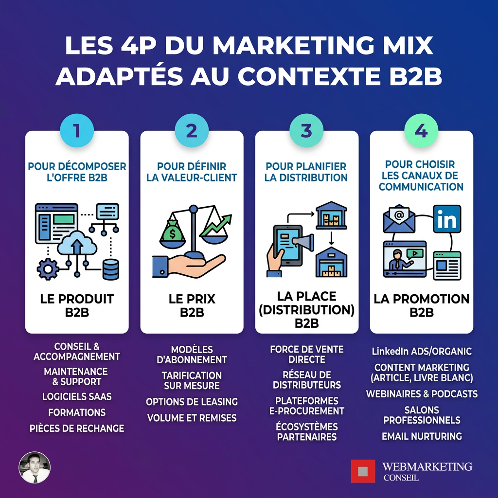 Marketing mix B2B Product Price Place Promotion