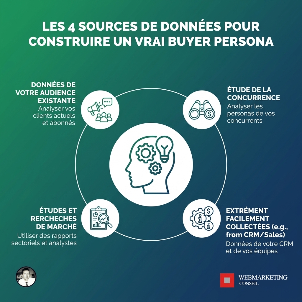 Sources données buyer persona
