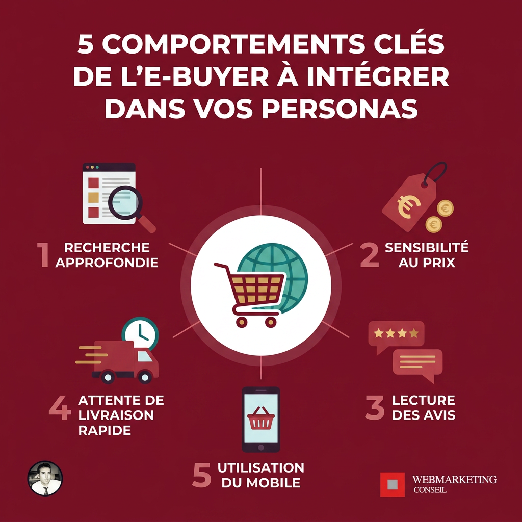 Comportements e-buyer persona digital